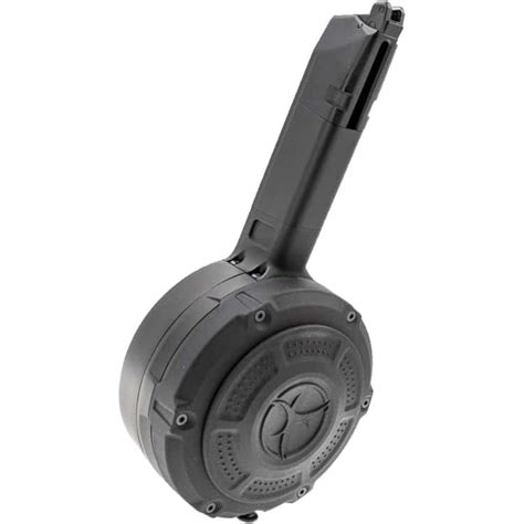 Gf76 Airsoft Gun Magazine Lancer Tactical Airsoft Drum Mag 1000 Rounds For D98 M1a1 Smg Airsoft Tommy Gun