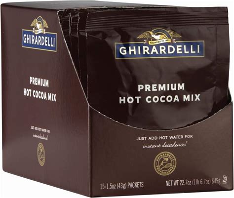 Ghirardelli Hot Chocolate Packets