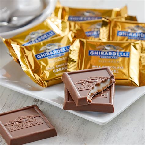 Ghirardelli Individually Wrapped Milk Chocolate Caramel Squares 430 Case Ghirardelli Individually Wrapped Milk Chocolate Caramel Squares 430 Case