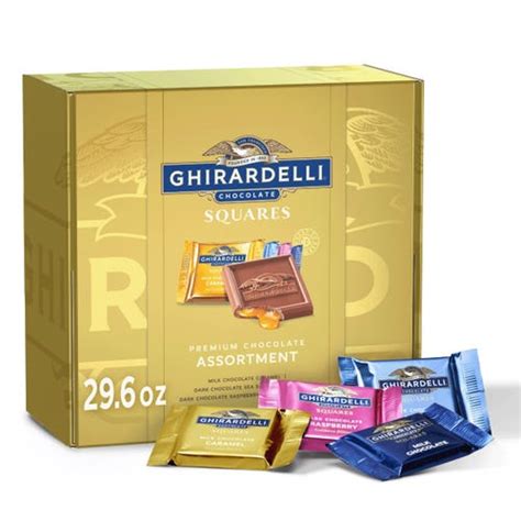 Ghirardelli Premium Assorted Chocolate Squares Gift Box Ghirardelli Premium Assorted Chocolate Squares Gift Box