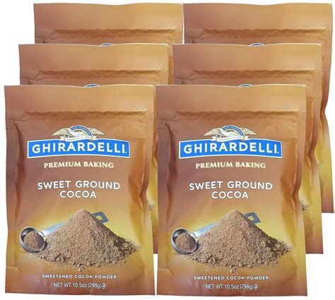 Ghirardelli Sweet Ground Chocolate And Cocoa Powder 3 Pounds 6 Per Case