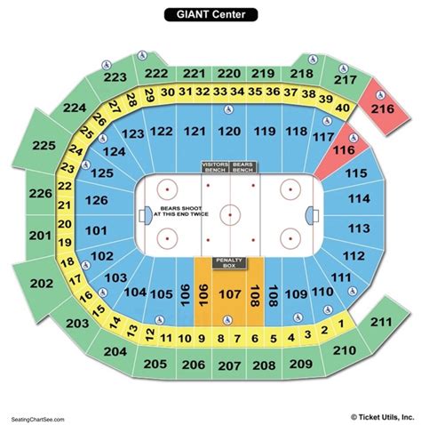 Giant Center Hershey Pa Seating Chart A Visual Reference Of Charts