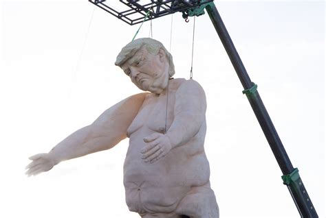 Explore the Fascinating History and Impact of the Giant Trump Statue