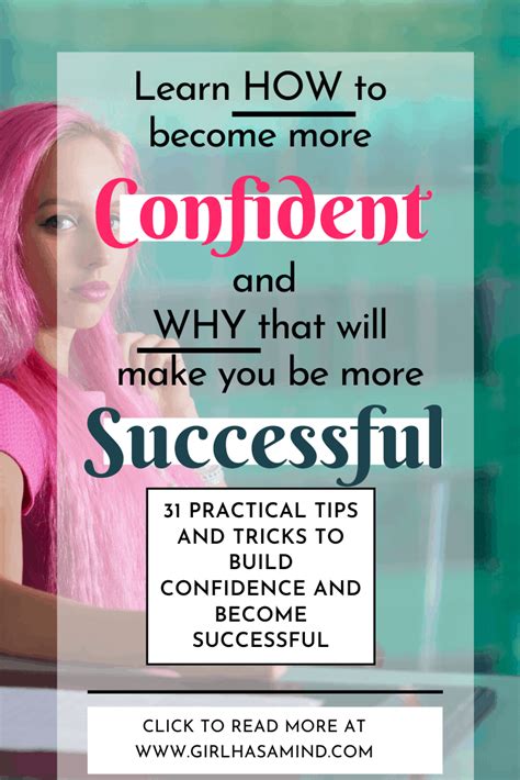 Girl Has A Mind Why Confidence Is The Key To Success