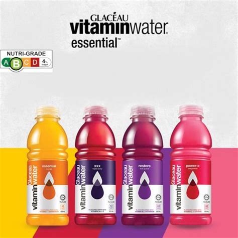 Glaceau Vitamin Water Assorted Flavours Food Amp Drinks Beverages On