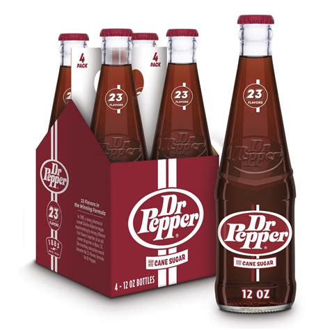 Glass Dr Pepper Bottles