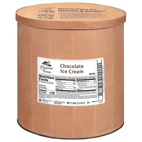 Glenview Farms Chocolate Ice Cream Tub Us Foods Chef Amp 39 Store Glenview Farms Chocolate Ice Cream Tub Us Foods Chef Amp 39 Store