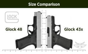 Glock 48 Vs 43X Showdown Finding Your Ideal Concealed Carry Weaponsman Glock 48 Vs 43X Showdown Finding Your Ideal Concealed Carry Weaponsman