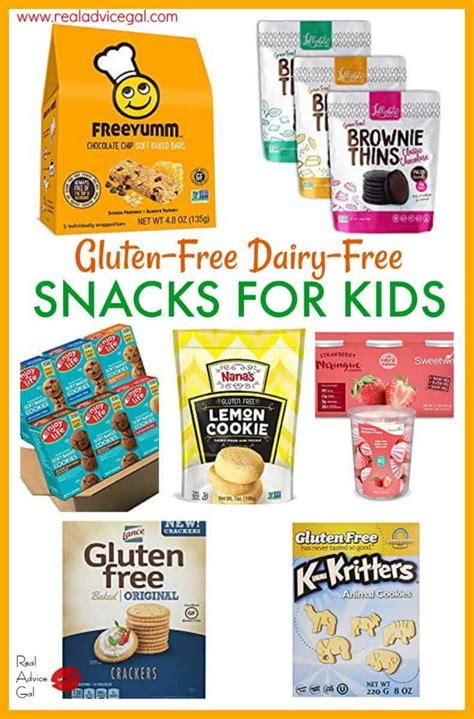 Gluten Free Dairy Free Snacks For Kids