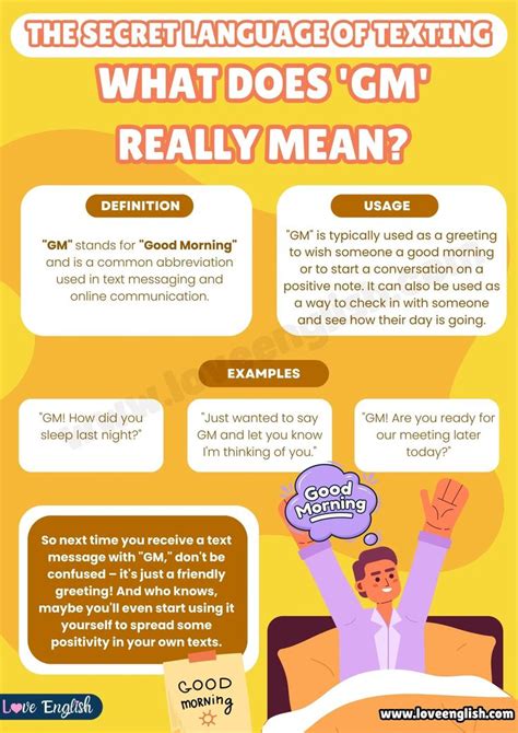 GM meaning in text: Unlocking the True Significance