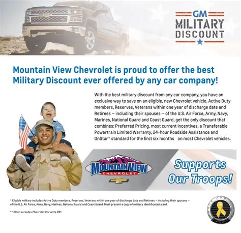 Unlock the Benefits of GM Military Discount for Service Members