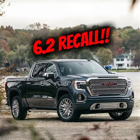 GMC 6.2 Recall: Everything You Need to Know