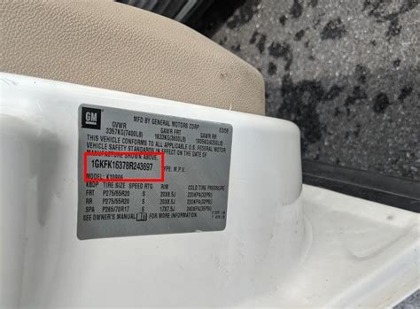 How to Find Your GMC Truck VIN Number Easily