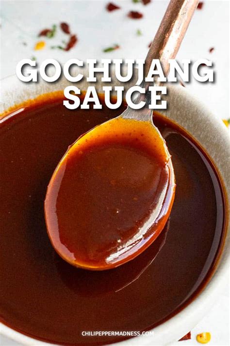 Gochujang Sauce Chili Pepper Madness
