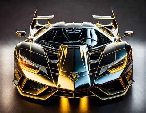 Gold Lamborghini: The Ultimate Luxury Supercar Experience