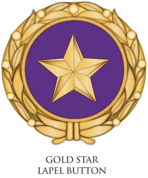 Gold Star Family Pin Gold Star Family Pin