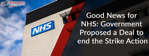 Good News For Nhs Government Proposed A Deal To End The Strike Action