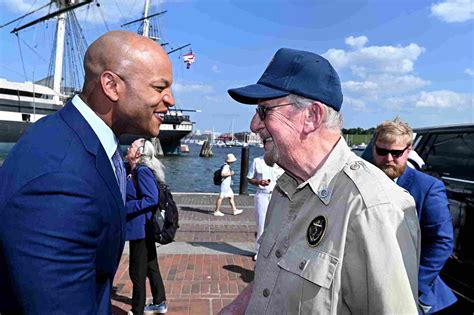 Governor Moore Delivers Welcome Remarks During The Maryland Fleet Week