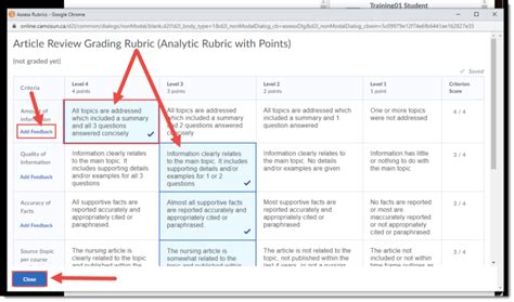Grading Assignments Using Rubrics In D2l Centre For Excellence In Grading Assignments Using Rubrics In D2l Centre For Excellence In
