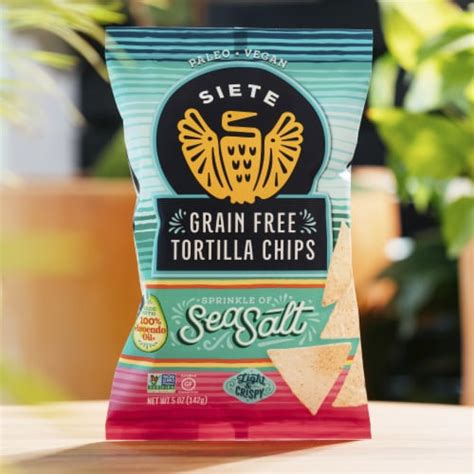 Grain Tortilla Chips Sea Salt 1 Oz Bag 6 Bags Dairy Paleo