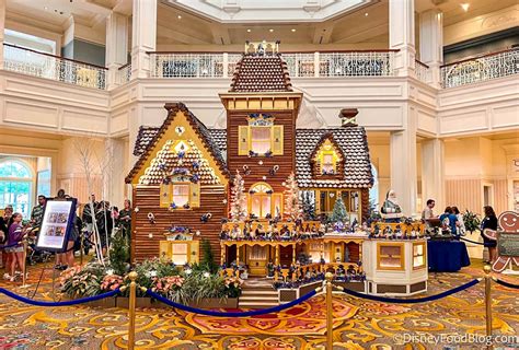 Grand Floridian Hotel Disney World Gingerbread House