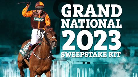 Grand National 2023 Sweepstake Kit Print Your Free Runners List For