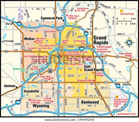 Grand Rapids City Limits Map Shari Demetria