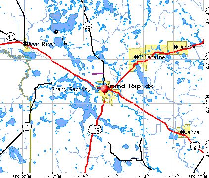 Grand Rapids Minnesota Mn 55744 Profile Population Maps Real
