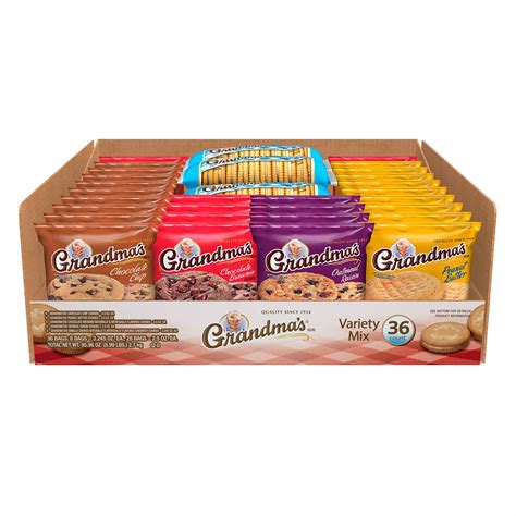 Grandma S Cookies Variety Pack 36 Pk Bj S Wholesale Club Grandma S Cookies Variety Pack 36 Pk Bj S Wholesale Club