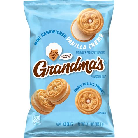 Grandma S Vanilla Sandwich Creme Cookies 3 025 Oz Ralphs Grandma S Vanilla Sandwich Creme Cookies 3 025 Oz Ralphs