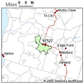 Grants Pass Oregon Zip Codes The 50 United States