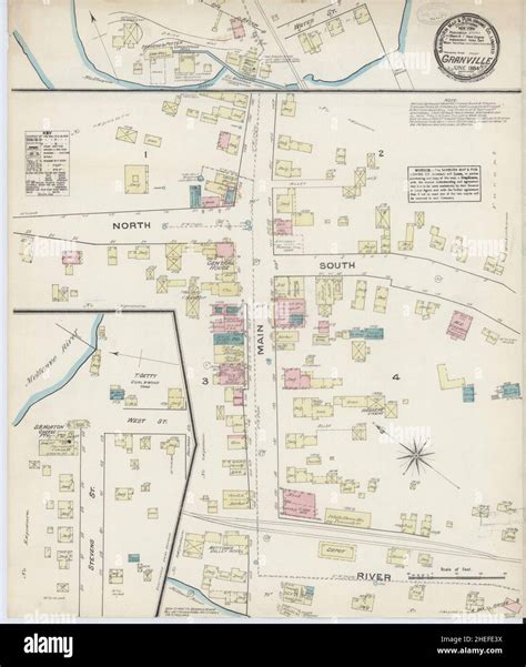 Granville County Map Hi Res Stock Photography And Images Alamy