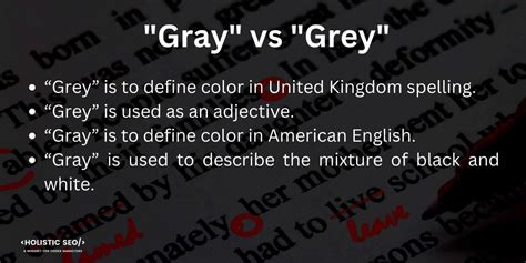 Gray Vs Grey What Is The Difference Youtube