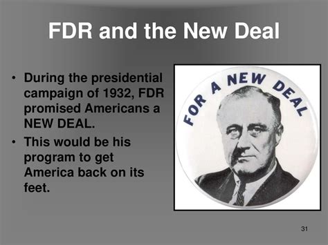 Great Depression Pt 2 Fdr And The New Deal Ppt Download
