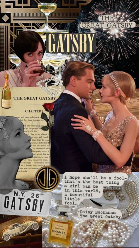 Great Gatsby Collage