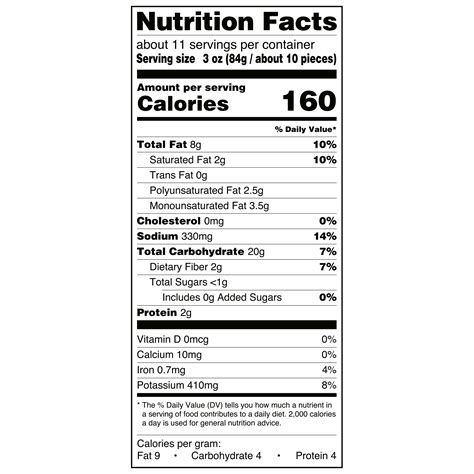 Great Value Tater Tots Nutrition Facts Eat This Much