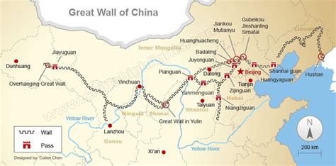 Great Wall Of China Length History Map Why And When Built It