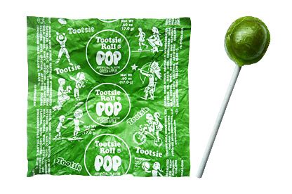 Green Apple Tootsie Pop Green Apple Tootsie Pop
