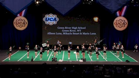 Green River High School 2022 Medium Varsity Coed Game Day Semis 2022 Uca National High School Cheerleading Championship