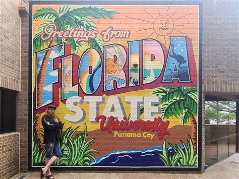 Greetings From Fsu Panama City Artist Celebrates History Of