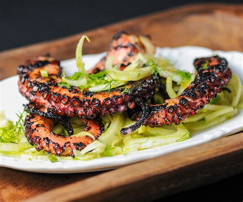 Grilled Octopus Salad With Citrus Vinaigrette Girls Can Grill Grilled Octopus Salad With Citrus Vinaigrette Girls Can Grill