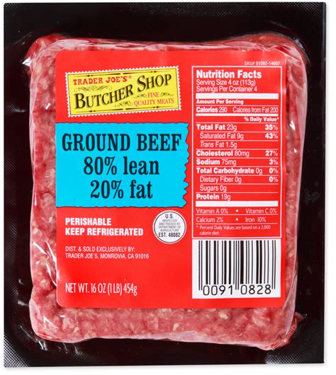 Ground Beef 80 20 1Lb Special Blend Beef Ground Beef Beef