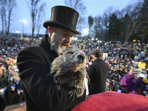 Groundhog Day 2024 Punxsutawney Phil Makes Prediction For Early Spring