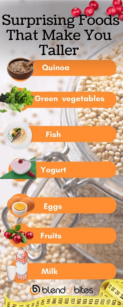 Grow Up Surprising Foods That Make You Taller Blend Of Bites