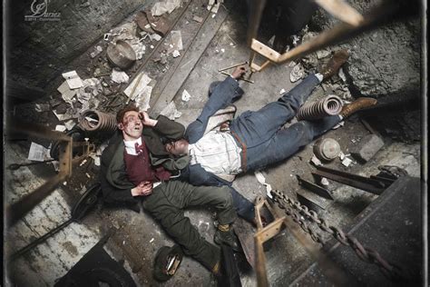 Gruesome Colourised Crime Scene Snaps From Early 20Th Century New York