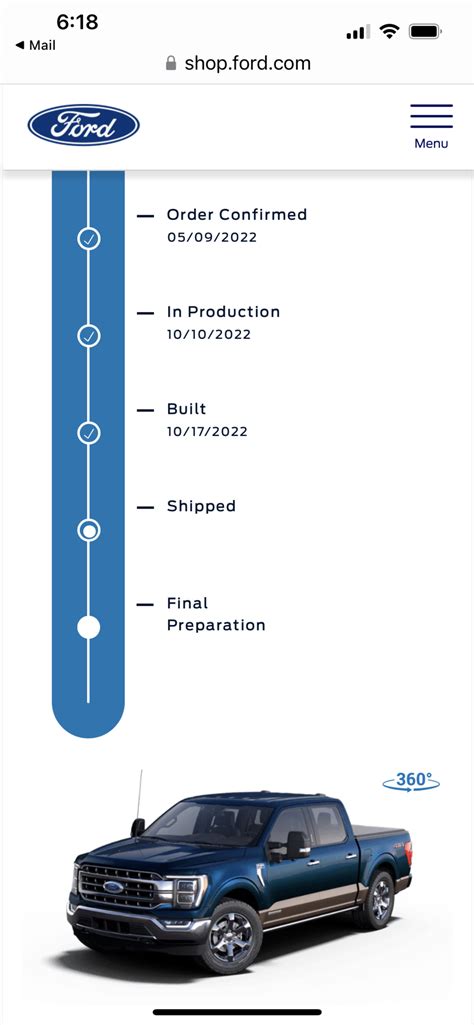 Guide Understanding And Tracking Your Custom Order Ford F150 Forum Community Of Ford Truck Fans
