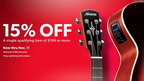 Guitar Center Coupon 15% Off | January 2026