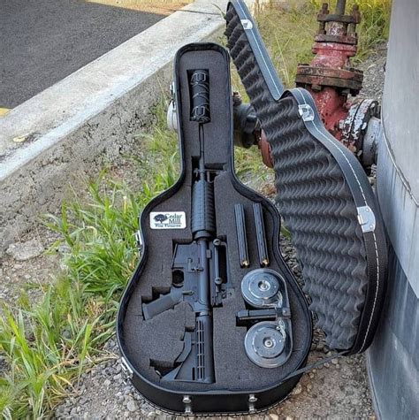 Guitar Machine Gun Case Myconfinedspace