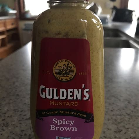 Gulden S Mustard Spicy Brown From Guldens Vegan Product Reviews