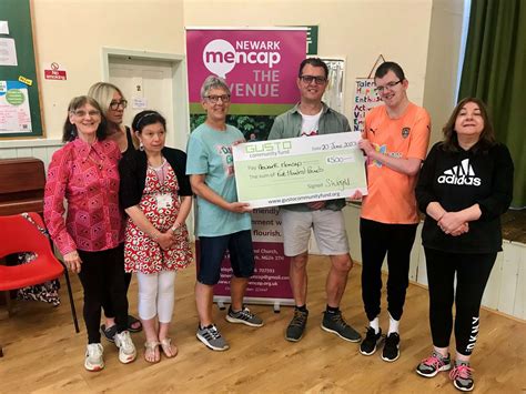 Gusto Group Donates 500 To Newark Mencap For Sports Equipment Gusto Group Donates 500 To Newark Mencap For Sports Equipment